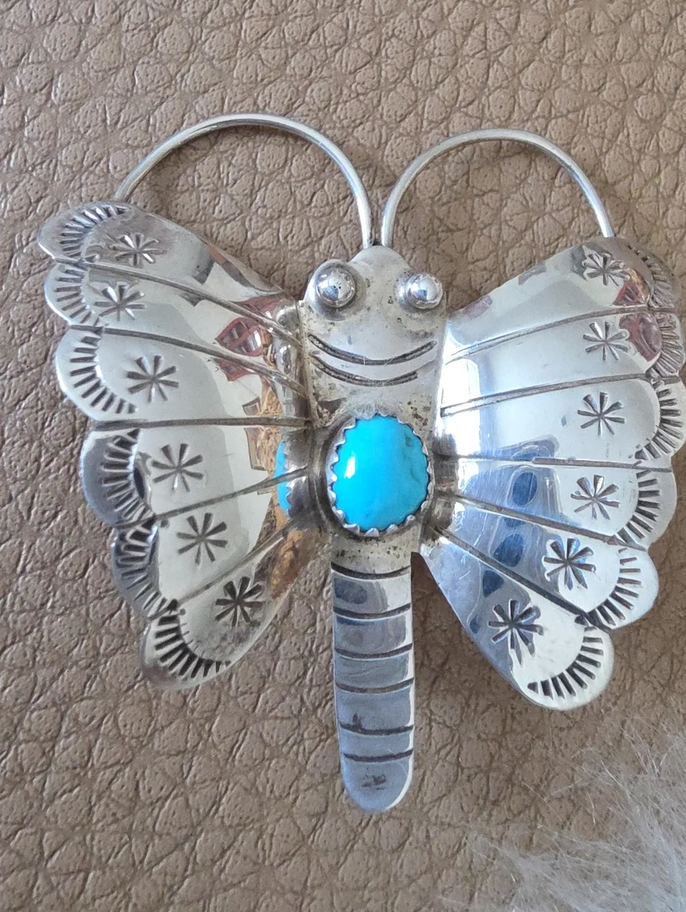 Adorable Native American Navajo Butterfly Moth Pin By Jeff Largo 🩵🦋🩶